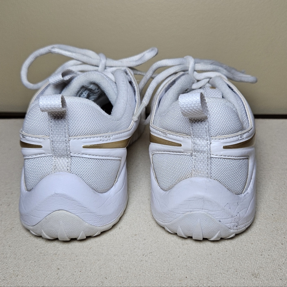 Nike Air Zoom Hyperace 2 Volleyball Shoes White/Gold Youth 6Y (W 7–7.5) - Picture 6 of 12